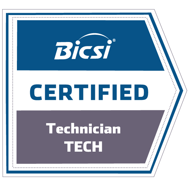 BICSI Certified Technician badge